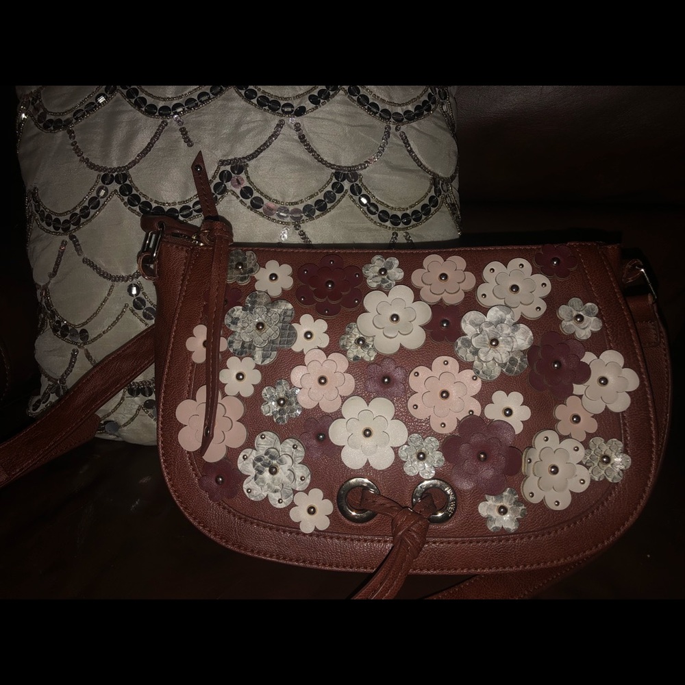 Nine West floral cross body